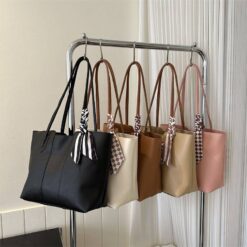 Large tote bag for women with zipper closure – spacious handbag – RedBag BD