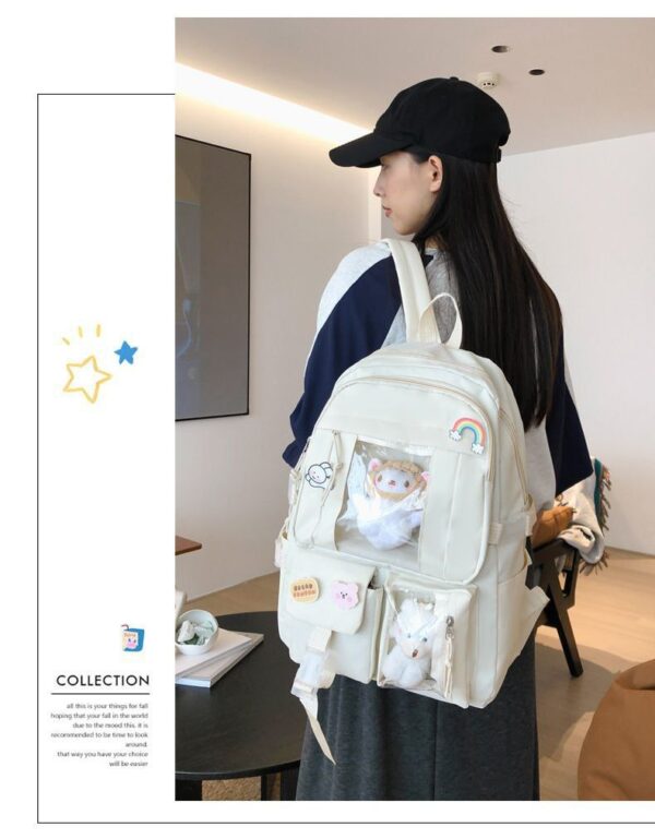 New Cute Backpack RN344 - Image 5