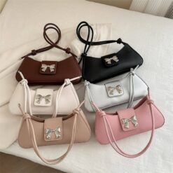 Medium handbag for women with adjustable strap – 3 way carry PU bag – RedBag BD