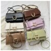 Small handbag for women with button closure – 3 way carry PU bag – RedBag BD