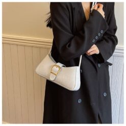 Alternative view of Medium Handbag for Women | PU Shoulder Bag with Zipper