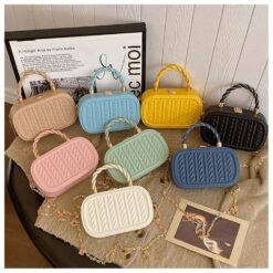 Small handbag for women with button lock closure in Bangladesh – RedBag BD
