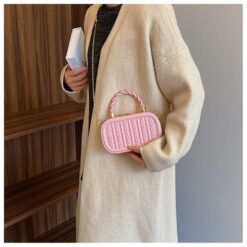 Alternative view of Small Handbag for Women | Button Lock Handbag