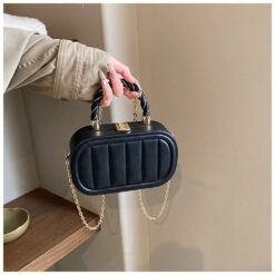 Alternative view of Small Handbag for Women | Button Lock Handbag