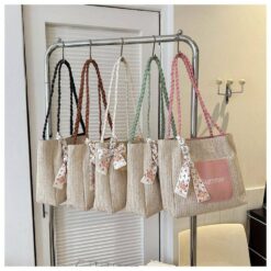 Tote bag for women in Bangladesh with zipper closure – medium handbag – RedBag BD