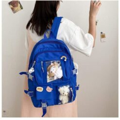 Alternative view of Cute School Backpack for Girls in Bangladesh – Large Capacity