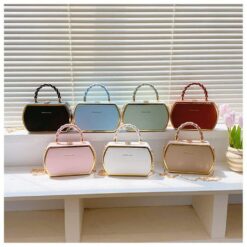 Small party bag for women with button closure – mini shoulder purse – RedBag BD