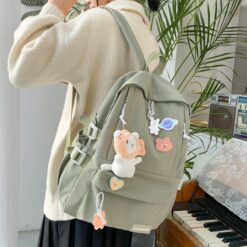 Alternative view of Backpack for Women | Lightweight Nylon Casual Backpack