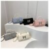 Small handbag for women in Bangladesh with button closure – PU bag – RedBag BD