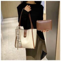 Alternative view of Tote Bag with Pouch for Women | 2 in 1 Set