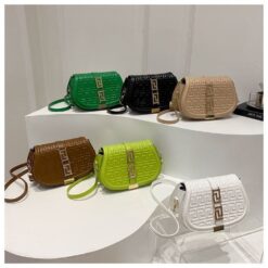 Shoulder bag for women in Bangladesh with button closure and PU material from RedBag BD