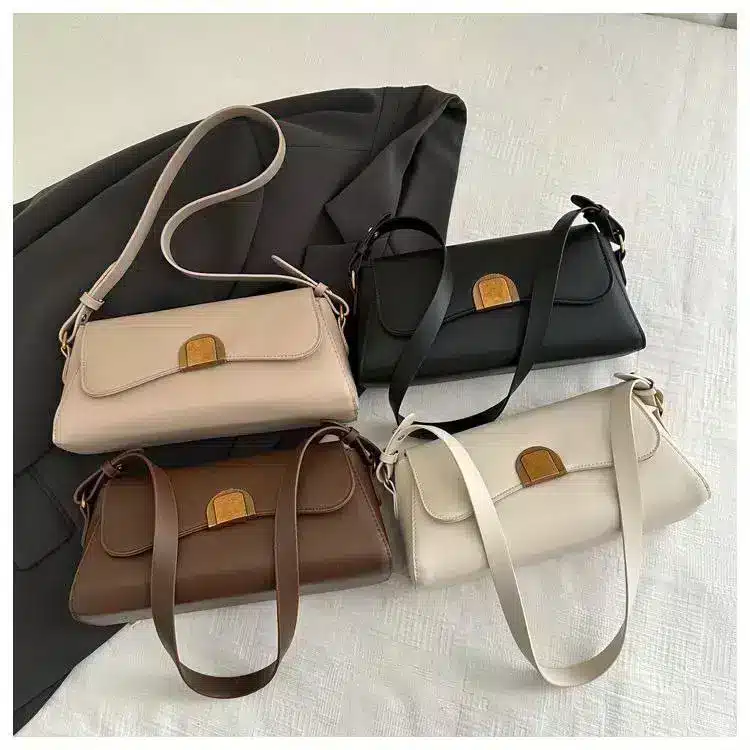 Shoulder bag for women in Bangladesh with zipper closure and PU material from RedBag BD