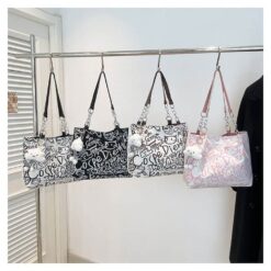 Tote bag for women in Bangladesh with zipper closure and PU fabric material from RedBag BD