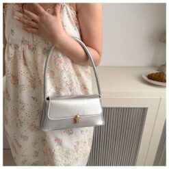 Alternative view of Glossy Shoulder Bag for Women | Stylish Daily Bag