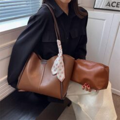 Alternative view of Tote Bag with Pouch for Women | 2 in 1 Set