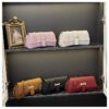 Dual belt shoulder bag for women in Bangladesh with button closure and single chamber from RedBag BD