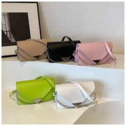 Crossbody Bag for Women – Flap Button Closure