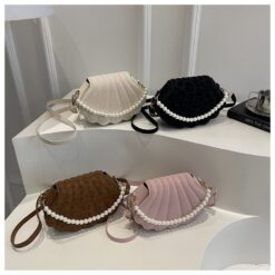 Mini Shoulder Bag for Women - Button Closure - RedBag BD