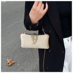 Alternative view of Small Party Clutch for Women | Mini PU Shoulder Bag