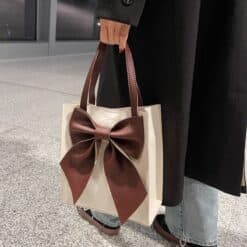 Alternative view of Mini Tote Handbag for Women | Small PU Bag