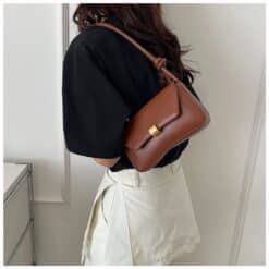 Alternative view of Small Shoulder Bag for Women | Lightweight PU Handbag