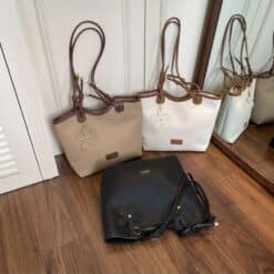 Large tote bag for women – spacious PU handbag – RedBag BD