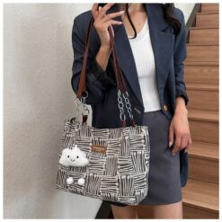 Alternative view of Mini Tote Bag for Women | Small Lightweight Handbag RRM188