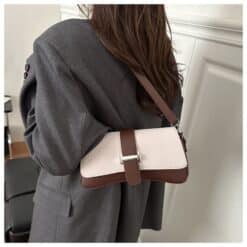 Alternative view of Small Shoulder Bag for Women | Lightweight PU Handbag RRM182