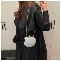 Alternative view of Mini Party Clutch with Adjustable Strap RRM183