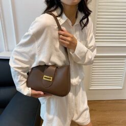 Alternative view of Medium Handbag for Women | PU Shoulder Bag RDD437